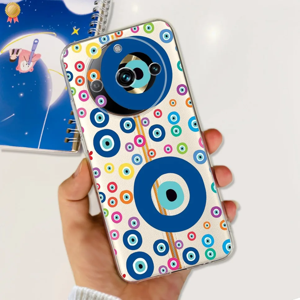 Clear Cute Cartoon Cat Soft Silicone TPU Back Cover