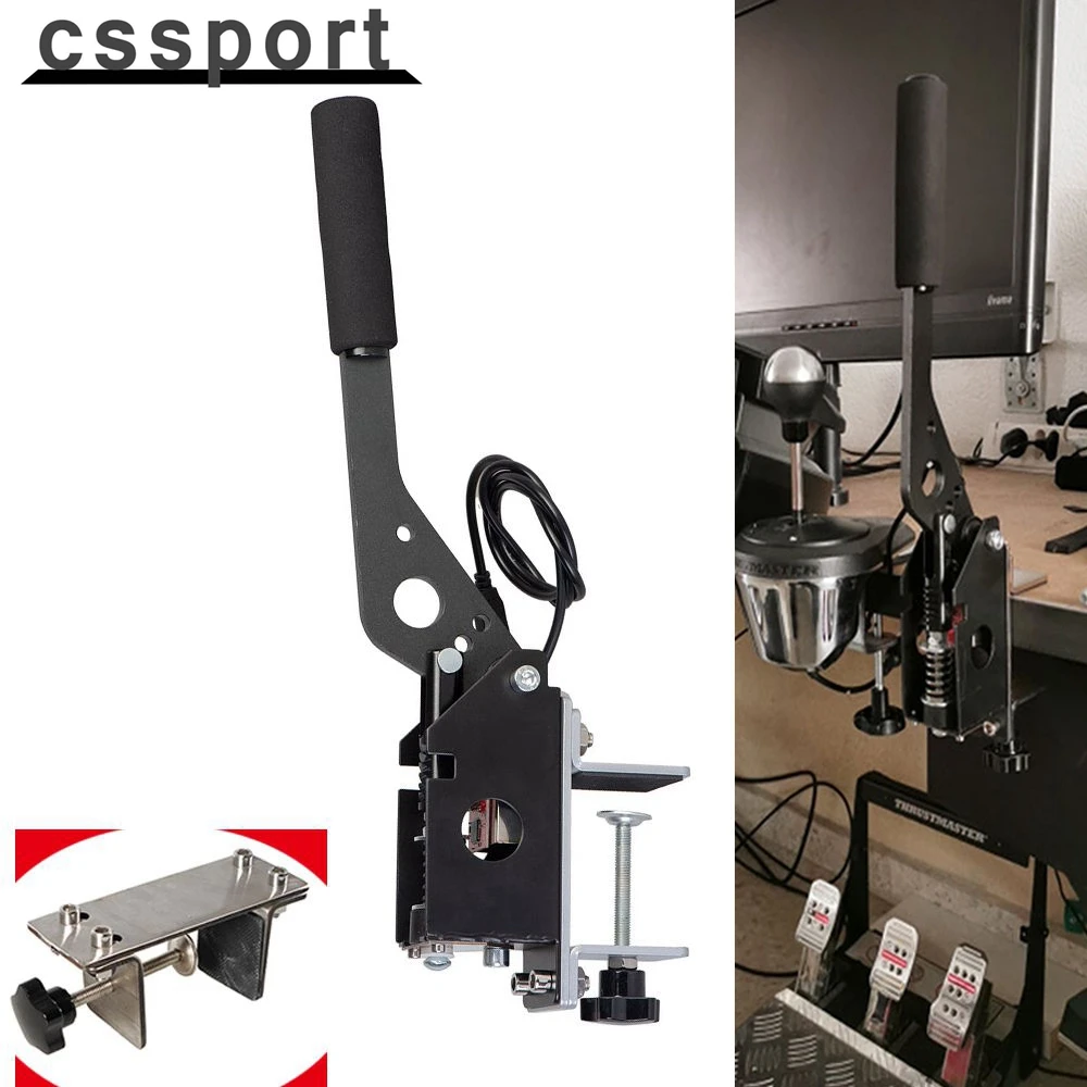 14Bit PC USB Handbrake Clamp For Racing Games G25/27/29 T500 Windows DIRT RALLY Auto Replacement Parts Hand Brake |
