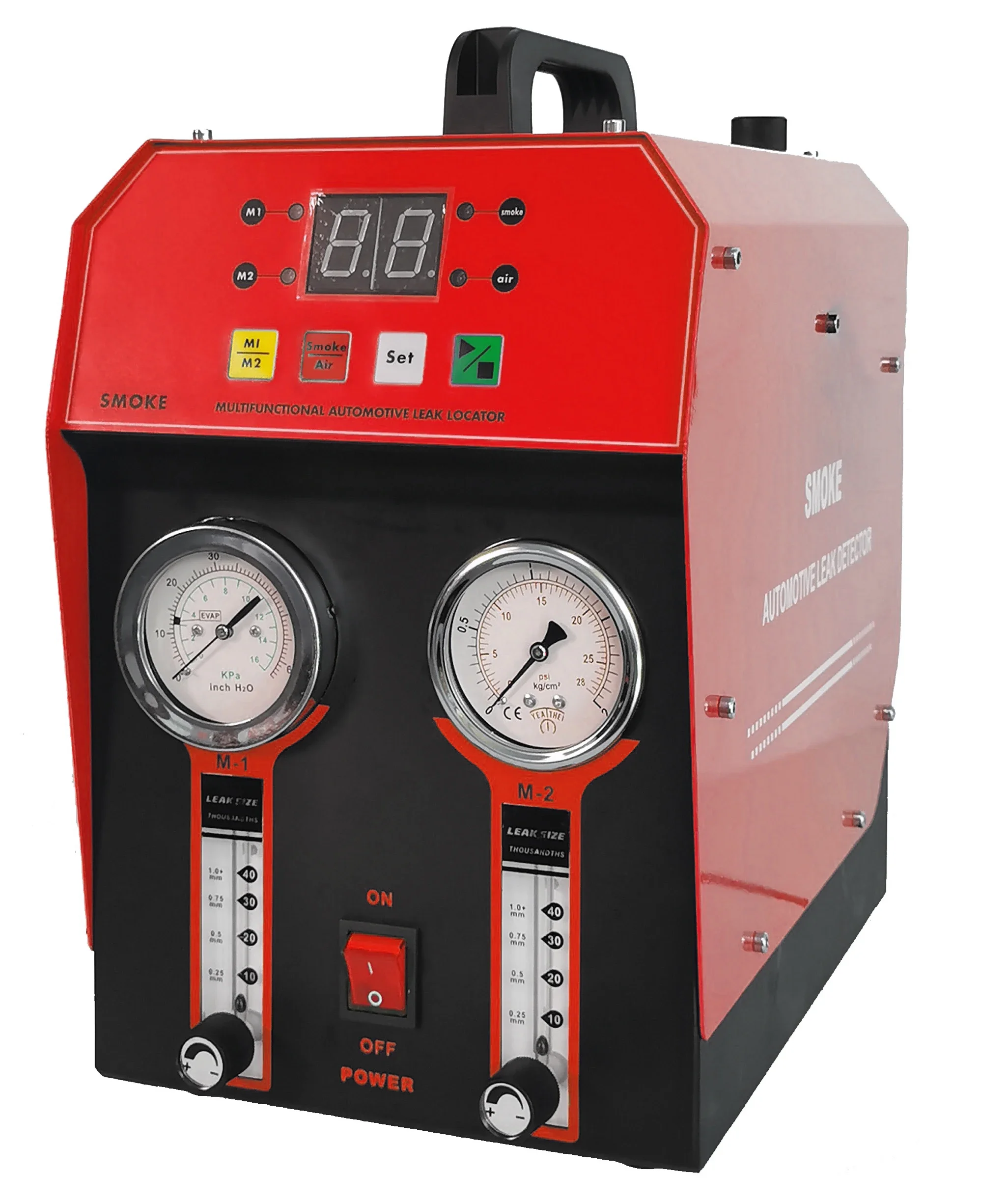 Commercio All'Ingrosso Universale 2 In 1 Motore Per Auto Evap Gas Smoke Machine Rilevatore Di Perdite Tester Automotive