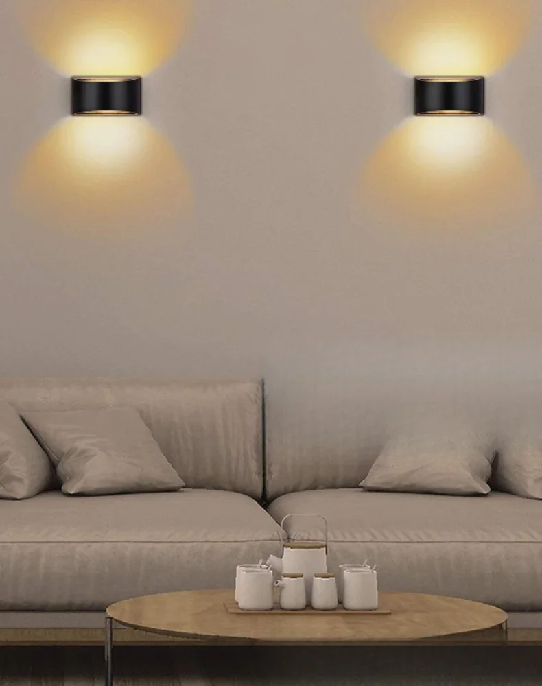 Description Picture 4 of itemModern Wall Light LED Lights Indoor Minimalist Wall Lamp Living Room Corridor Decor Nordic Wall Sconce Lighting Luminaire