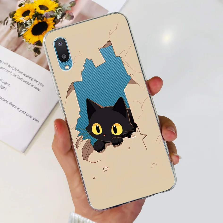 Fashion Flower Clear Silicone Soft Phone Case Cover
