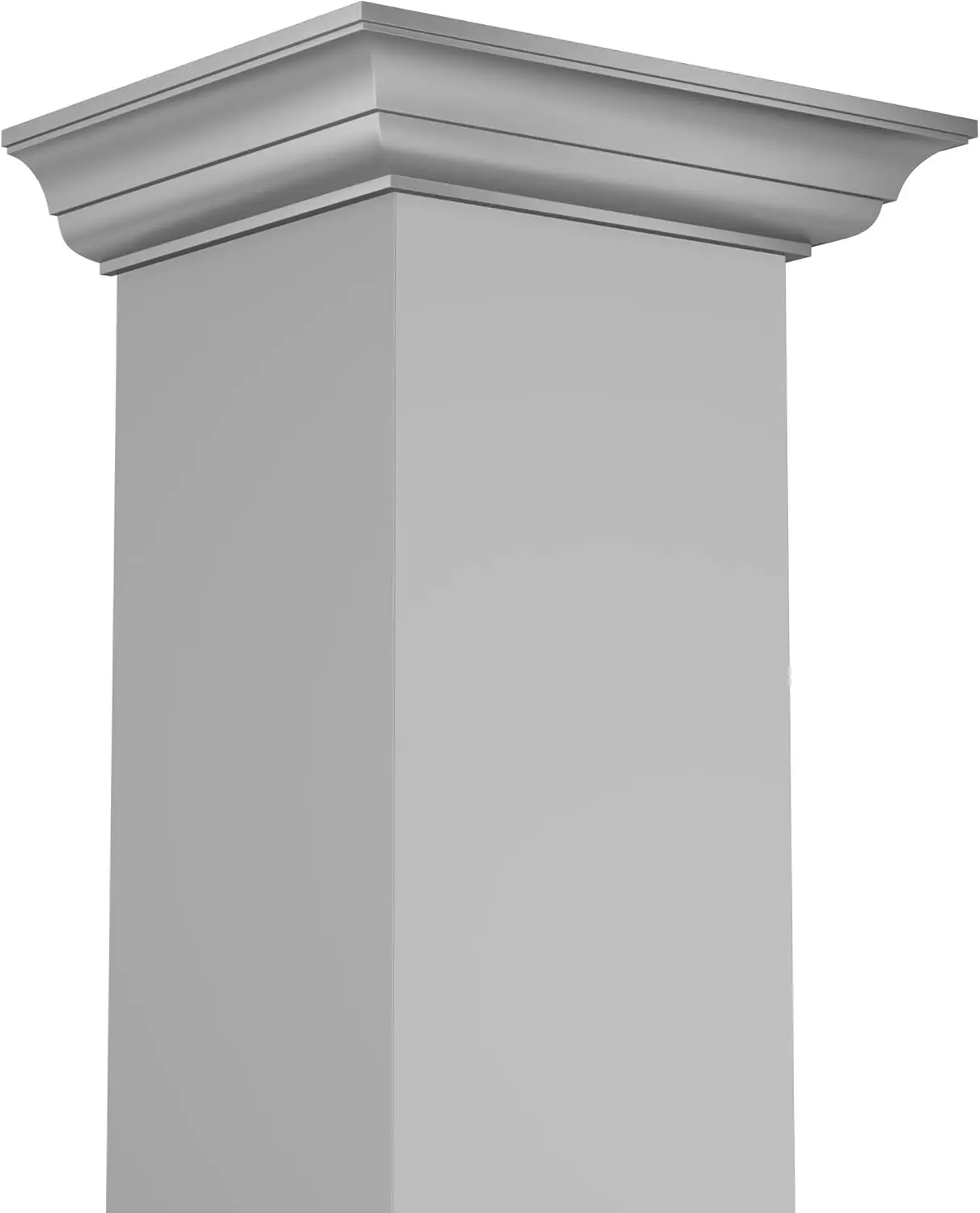 48 Range Hood 48 in Stainless Steel Ductwork Easily Connects To The Top of The Range Hood 4-Speed Fan Control