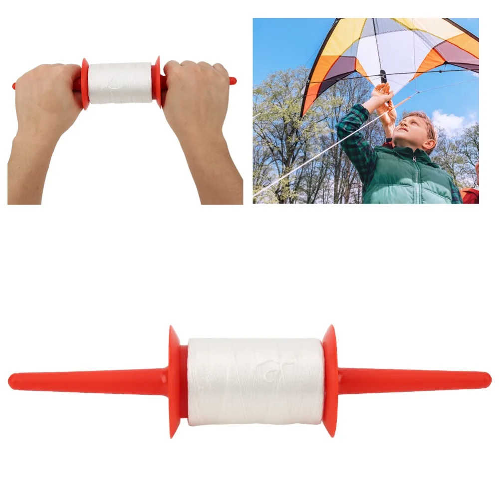 Kite Accessories Red Kite Spool 150M String Grip Handle Kite Fly Tool ...