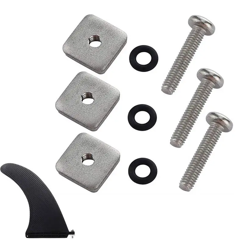 

M4 Machine Screws 3pcs M5 Surfboard Screw 316 Stainless Steel Surfwater Wave Fin Screws Heavy Duty Longboard Single Fin Screws