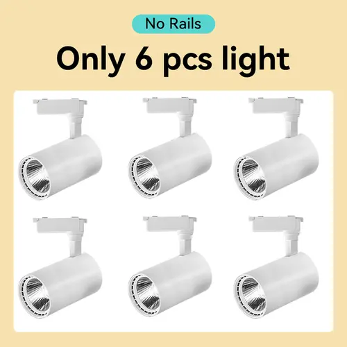 Led Track Light Set Ceiling Lamps Rail Lighting 220V Led Track Lamp Rail Light Spot Light Led Lights for Kitchen Shop Store Home - Image 15