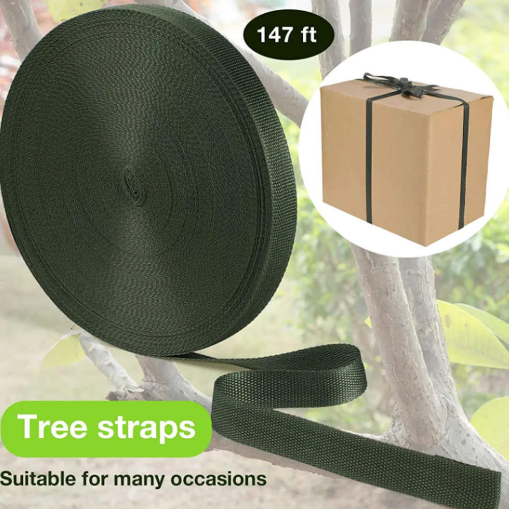 Tree Straps Garden Tie Webbing Strap Garden Tie Plant Supports Tree Staking for Outdoor Use, Plant Supports, Grafting