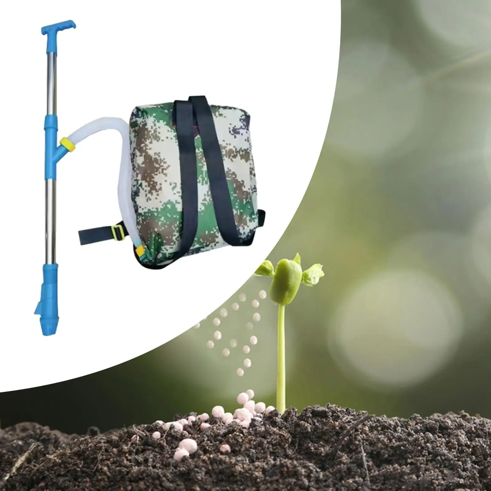 Spruzzatore manuale di fertilizzante Spandiconcime Spandiconcime Zaino