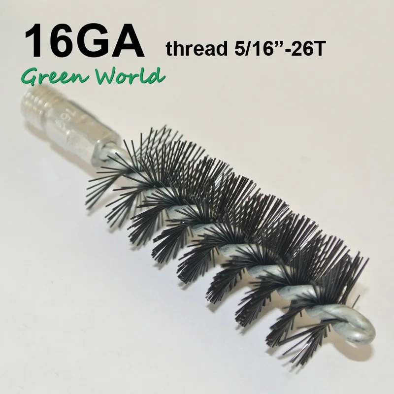 Green World 3-Pack Nylon Gun Cleaning Brushes