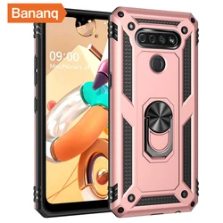 Peaktop Shockproof Protective Phone Case for LG Stylo 6 (Rose Gold)