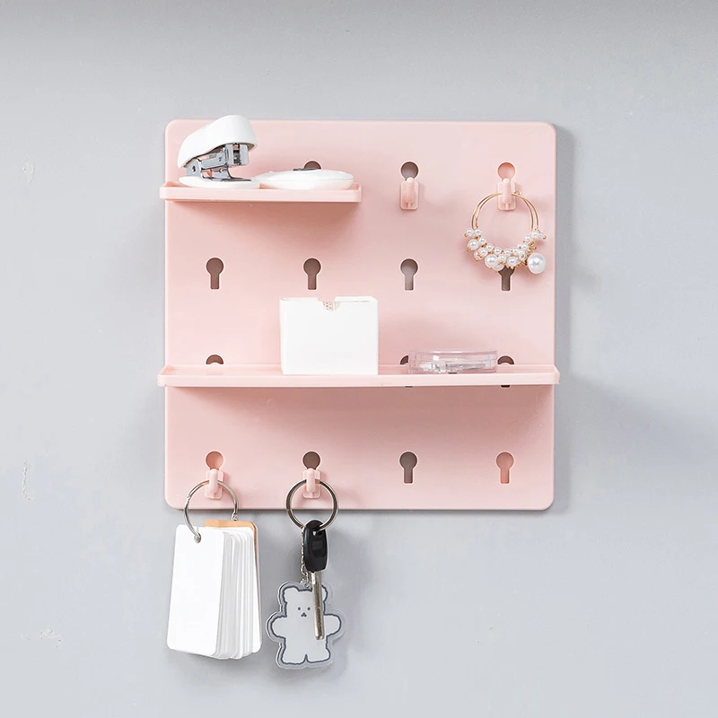 Perforation-Free Wall-Mounted Plastic Shelf 5