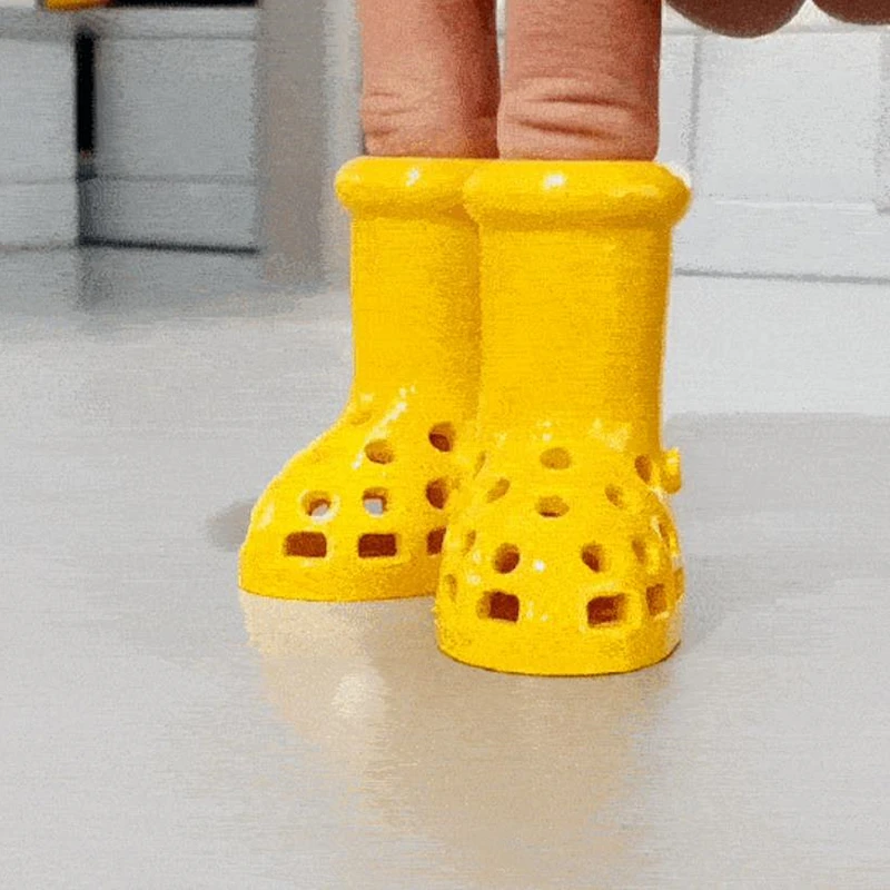 アトムブーツ ラッパーとは?3Dプリントのミニビッグイエロー アトムブーツ ラッパーとは?3Dプリントのミニビッグイエロー