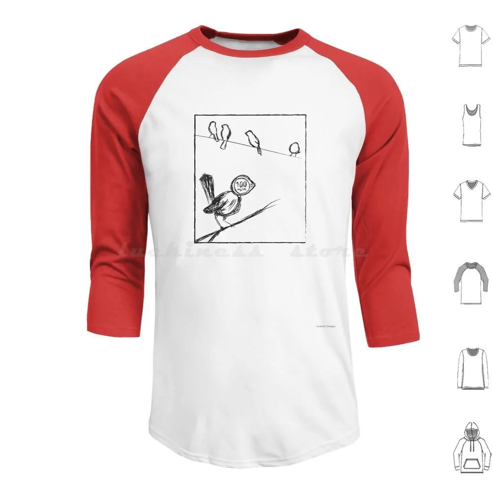 Dexcom Bird Felpa Con Cappuccio Cotone Manica Lunga Dexcom Bird Sketch Diabete Tipo Uno Diabete T1D Diabetico Disegni Emily Barger