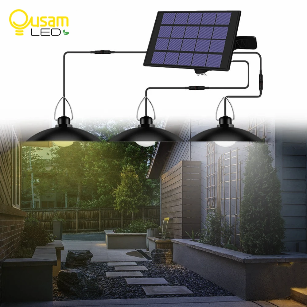 Lampada A Sospensione Solare Per Esterni Alvinlite - Illuminazione Giardino - Foto 6