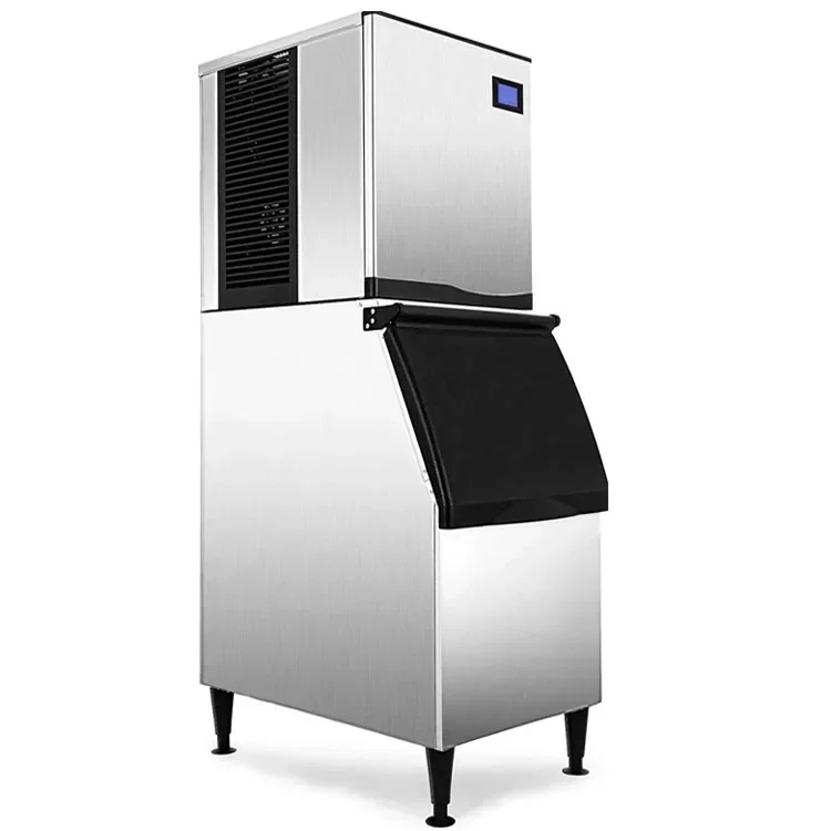 Commercial Ice Machine 650kg Ice Cube Maker For Sale Plant Shop Bar Milk Tea