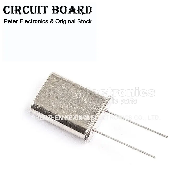 5PCS Crystal Oscillator 2M DIP 2Pin 2MHZ HC-49U Quartz Crystal Passive Oscillator crystal oscillator quartz resonator