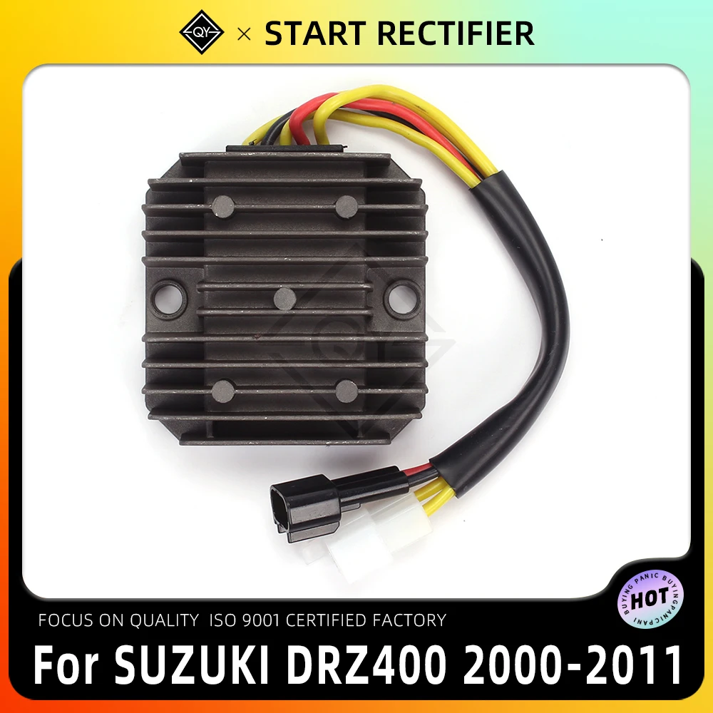 

PKQ Motorcycle accessories Voltage Regulator Rectifier For SUZUKI DRZ400 DR-Z400 2000-2011 01 02 03 04 05