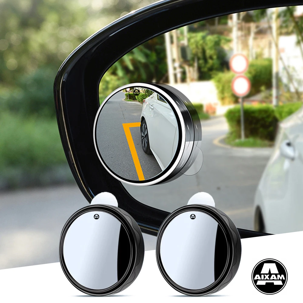 2Pcs Car Sucker Mirror Small Blind Spot Mirror Accessori Per Aixam City S 4 6 7Crossline 4 6 Minauto Roadline Scouty R