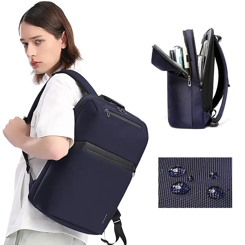 BANGE Zaino Intelligente Anti-urto Per Laptop 15.6 Pollici: Impermeabile E Comodo Per Pendolari E Viaggi
