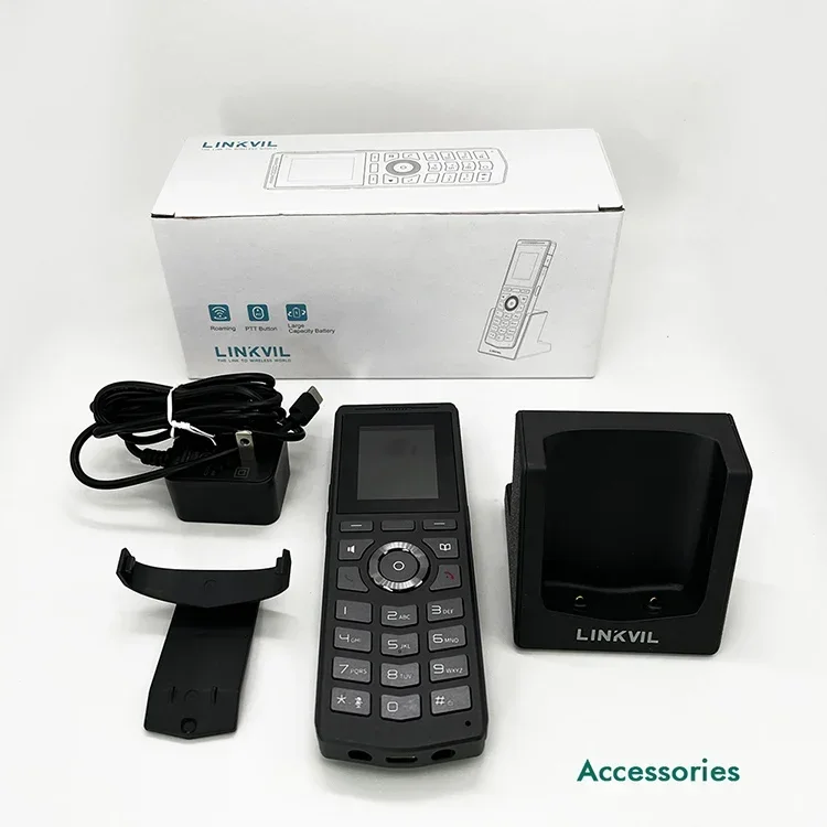 LINKVIL smart Wireless WiFi SIP VoIP Protocol Audio Handheld Phone for Office Home Hotels Portable mini landline phone