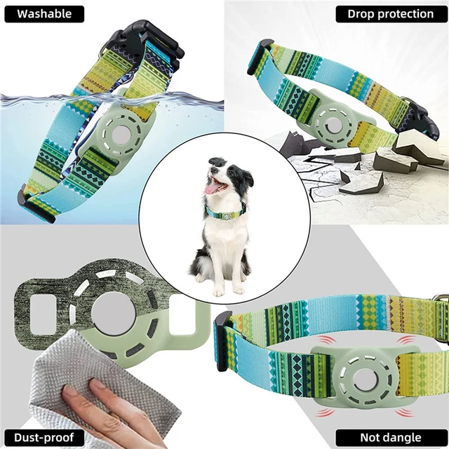 Étui de protection pour animaux de compagnie Apple Air Tag, support de  collier de chien, étui Airtag pour chat, GPS, anti-perte, traqueurs  réglables, impression - AliExpress