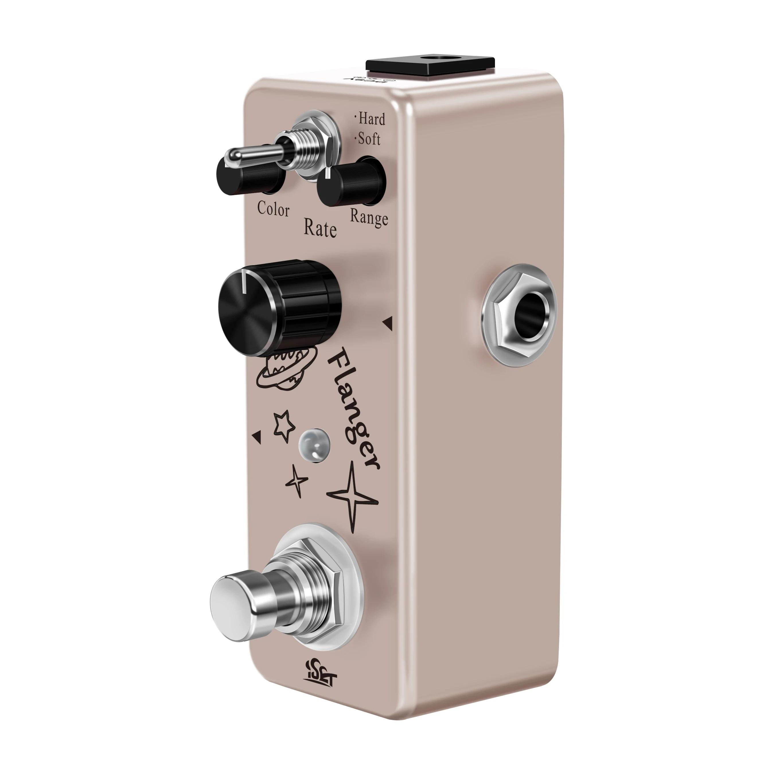 ISET PD-5 Analog Flanger Guitar Effect Pedal Flanging for Electric Guitar Bass True Bypass