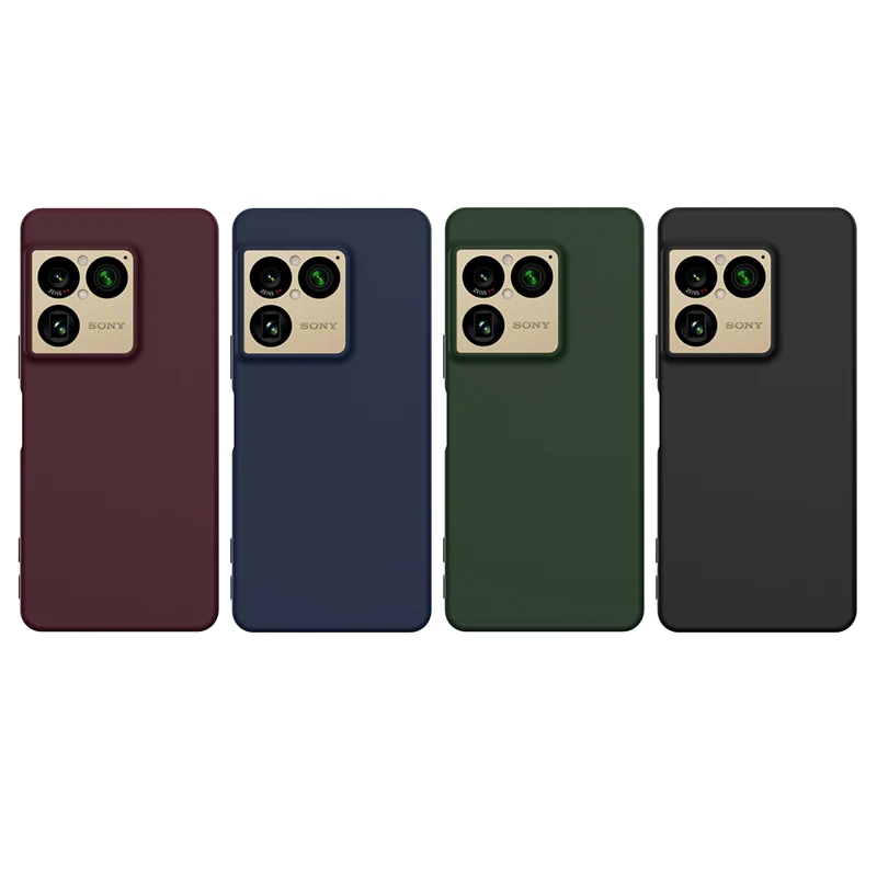 ELVEV Magnetic Soft Premium Silicone Phone Case with Flocking Interior and Strap Protection