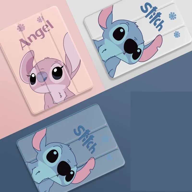 Miniso-capa para Tablet Cartoon Stitch Capa Protetora para Ipad Pro Air 10 Geração 10.9 Mini 2023 - Imagem 2
