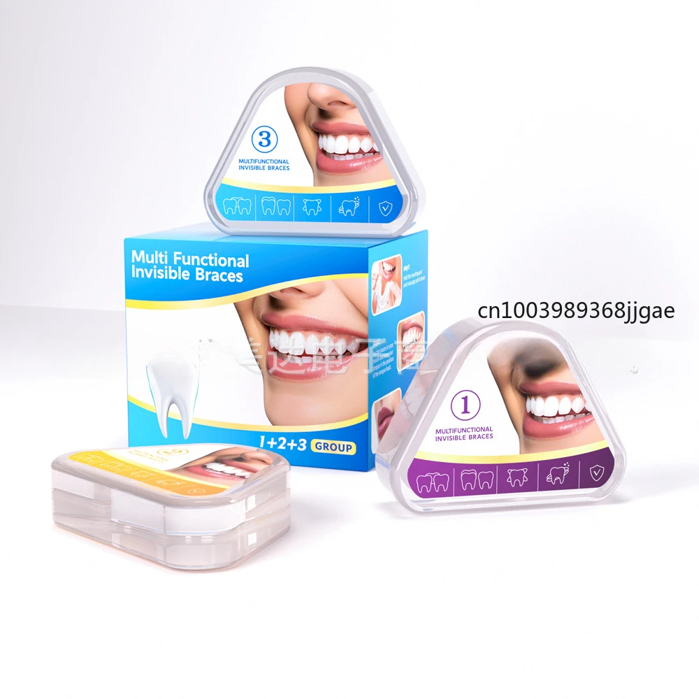 

Orthodontic Braces Dental Braces Smile Teeth Alignment Trainer Instanted Silicone Teeth Retainer Mouth Guard Braces Tooth Tray