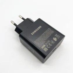 Samsung 60W PD Power Adapter with Super Fast Charging and Type C Cable - Only Black Charger