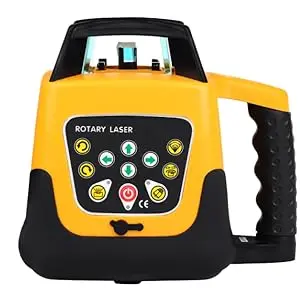 Rotary Laser Level Self Leveling Kit 500M Green Beam 360° Automatic Rotary Rotating Laser