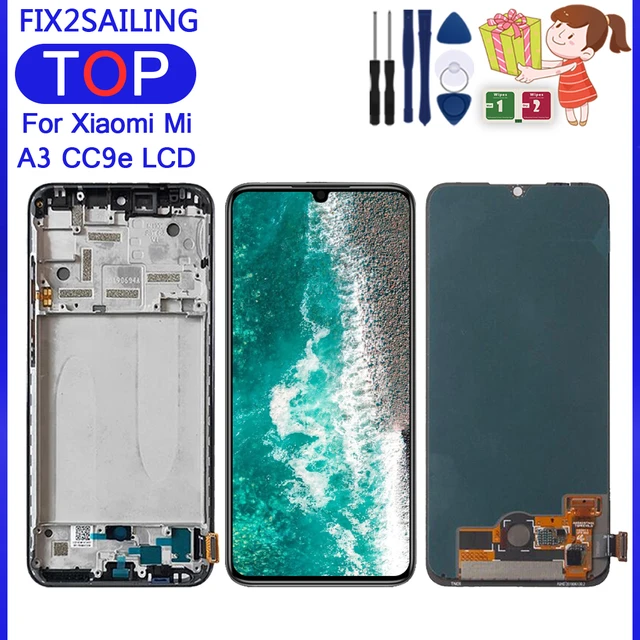 For XIAOMI MI A3 CC9E LCD GLASS TOUCH SCREEN DIGITIZER REPLACEMENT PART