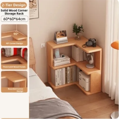 CHUJUN | Multi-Function Display Storage Corner Bookcase