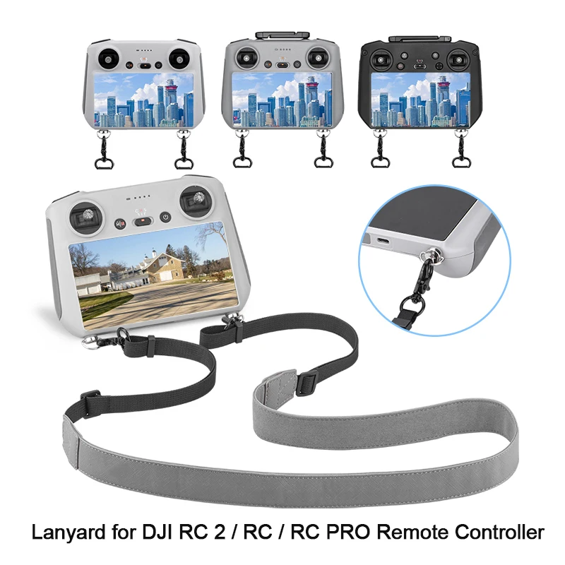 Cordino Regolabile In Pu Per Dji Mini 3 Pro/Mini3/Mavic 3 Pro/Mavic 3/3Classic Per Fibbia Per Tracolla Dji Rc/Rc Pro Control