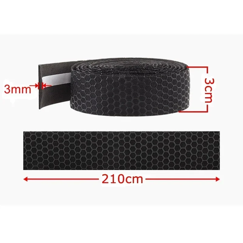 1Pair Mountain Road Bike Handlebar Tape Anti-slip Shock Absorption Bicycle Handle Bar Grip Tape With Handlebar End Plugs