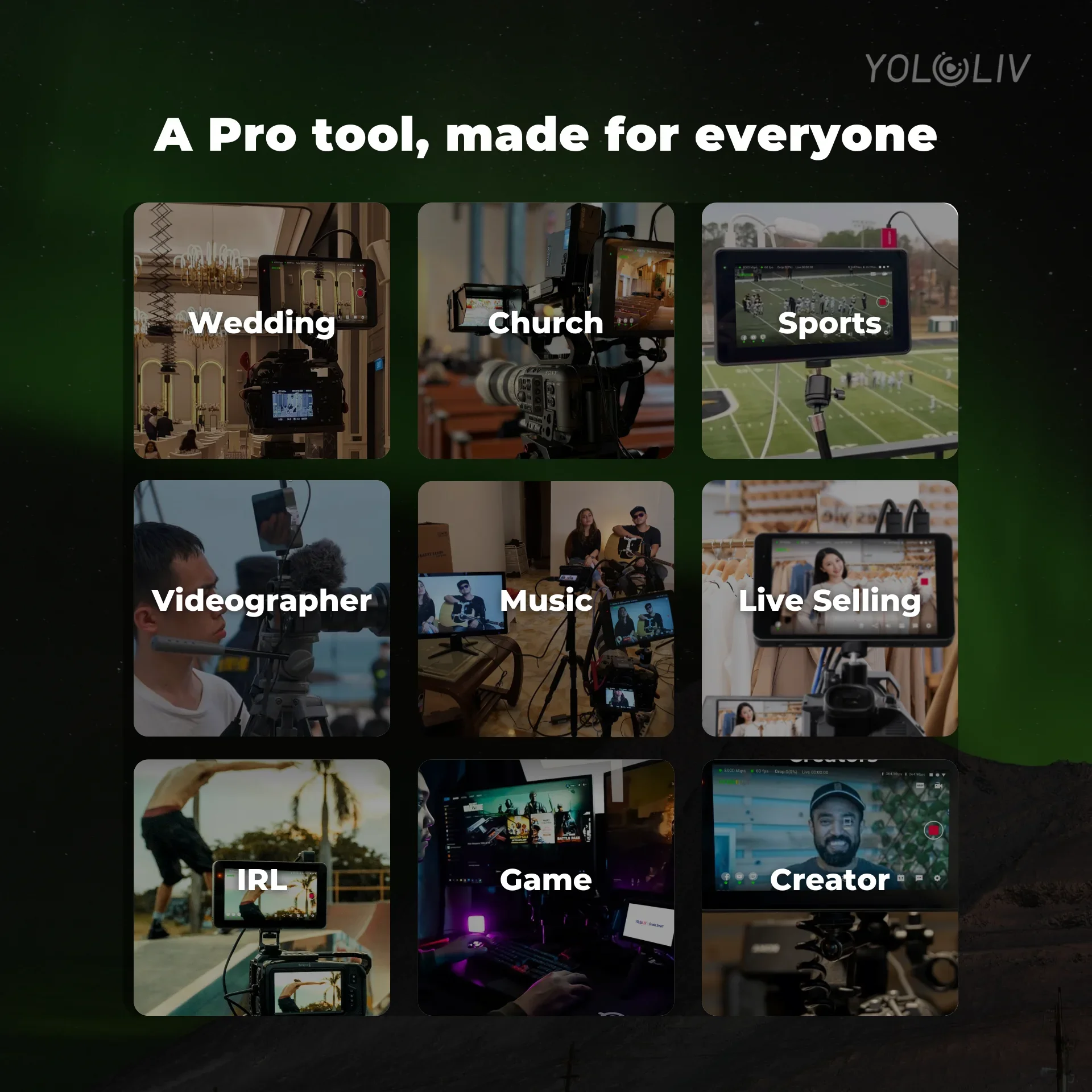 &middot;YoloLiv YoloBox Mini Ultra-Portable All-in-One Smart Live Streaming Encoder & Monitor