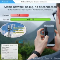 ‌Tuya Smart 4G LTE Relay - 433MHz RF & GSM Switch, APP/Alexa/Google Home Wireless Control - Image 2