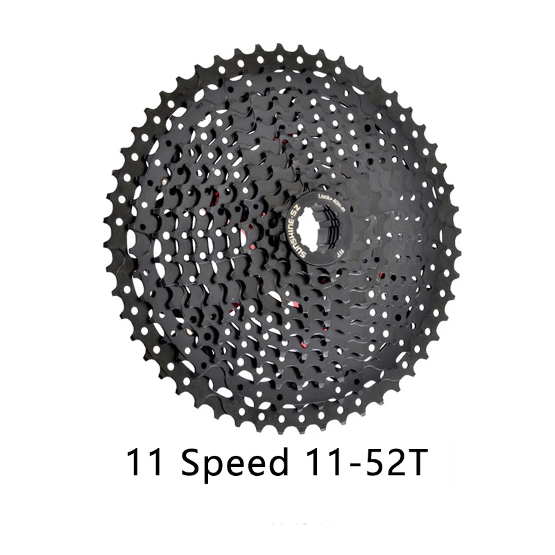Bicycle Cassette Bicycle Sprocket Gear Bicycle Parts Bike Sprocket Bike Freewheel SUNSHINE MTB Bike 11 Speed Freewheel Cassette 11S 28T 32T 36T 40T 42T 46T 50T 52T for SRAM Bicycle Part Road MTB HG Hub