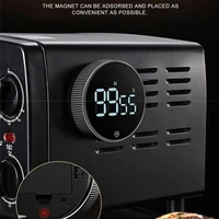 Minuteur de cuisine mécanique magnétique – Minuteur rotatif manuel – Minuteur de cuisine numérique pour la cuisson, la douche, la pâtisserie 4