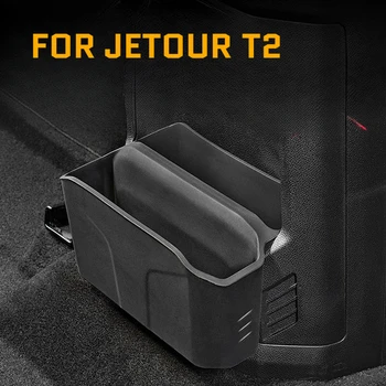 Scatola di immagazzinaggio in silicone posteriore per auto adatta per Jetour Traveller T2 2023 2024 2025 Accessori per scatola di immagazzinaggio posteriore per bracciolo automatico modificato