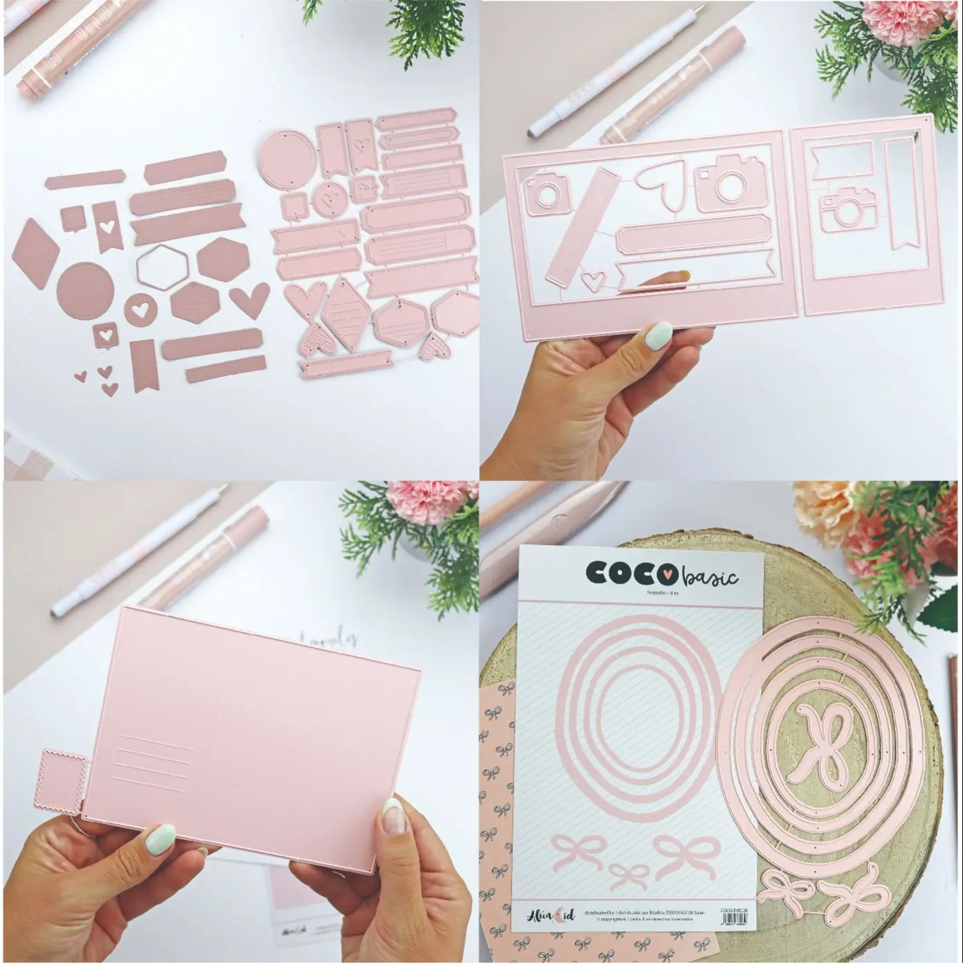 2023 New Metal Cutting Dies postcard frame Decoration Scrapbooking Emboss Clipbook Template Greeting Card handmad dies
