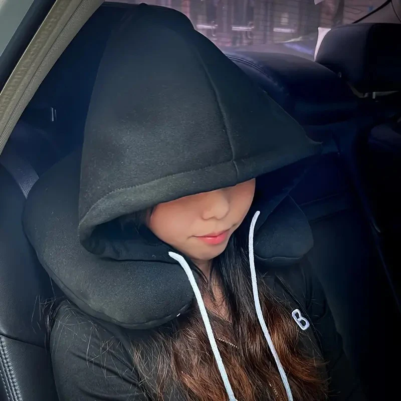 Kids Rear Seat Pillow Car Seat Sleeping Pillows For Passenger Rear Rest Neck Pillow Cushion Long Trip Head Neck Protector