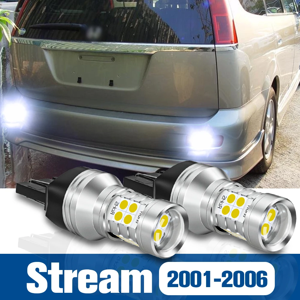 

2pcs LED Reverse Light Back up Lamp Accessories Canbus For Honda Stream 2001-2006 2002 2003 2004 2005