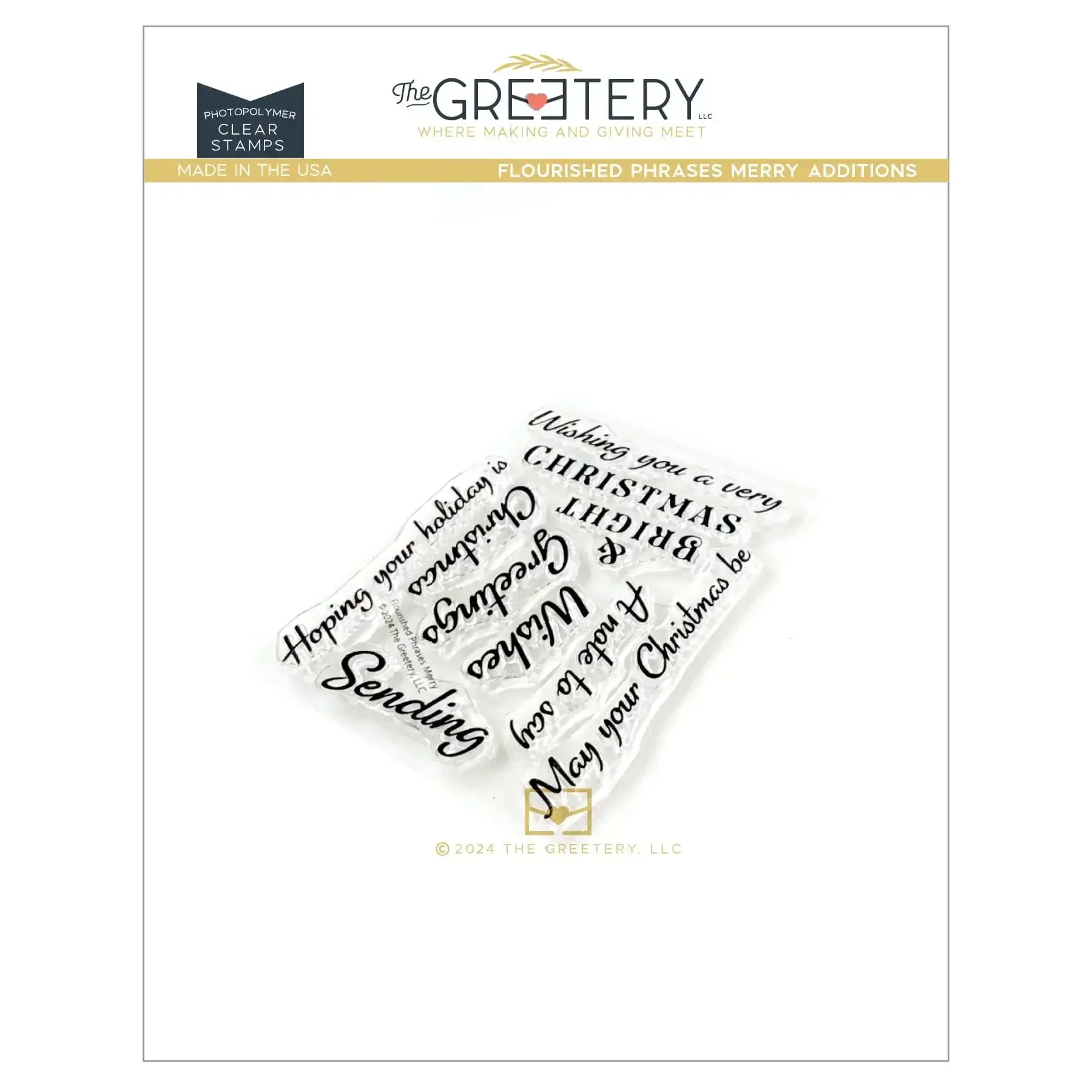 clear silicone Merry Christmas stamps for DIY written words scrapbooking craft supplies stamp photo album card making