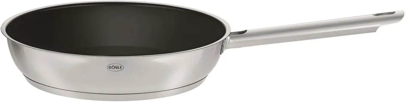 Diameter with Non-Stick Coating 3 Diameter, Stainless Steel, 24 cm, 3 Units 2