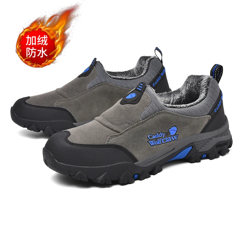 

Winter Outside Snow Shoes Men Outdoor Sports Hiking Shoes Good Quality Men Hiking Mountain Climbing Sneakers Trekking Shoes