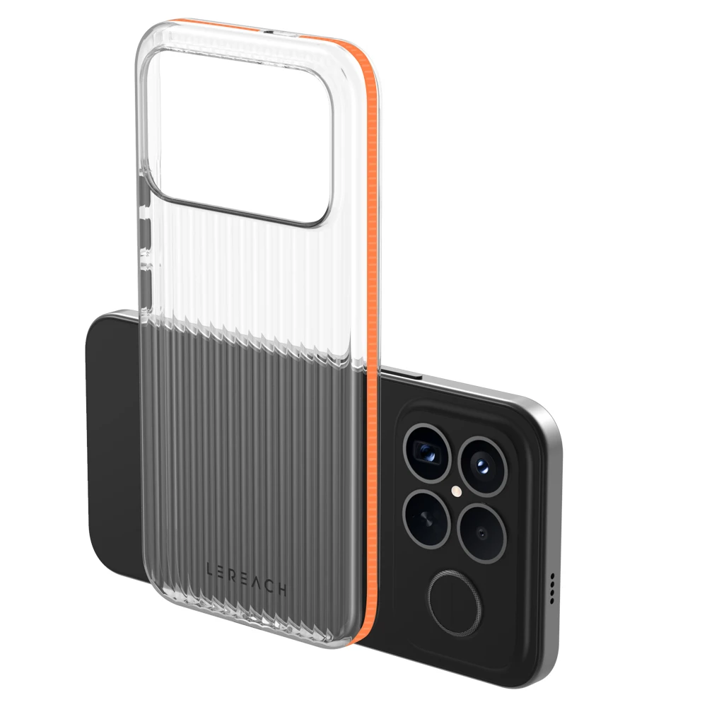 Lereach Corrugated Matte Phone Case - Anti-Slip & Fingerprint-Resistant with Multi-Color Options