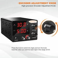 30V 5A Lab DC Power Supply Adjustable AC100-240V Mini Variable Switch Digital Bench Voltage Regulator Home Appliance Maintenance - Image 3
