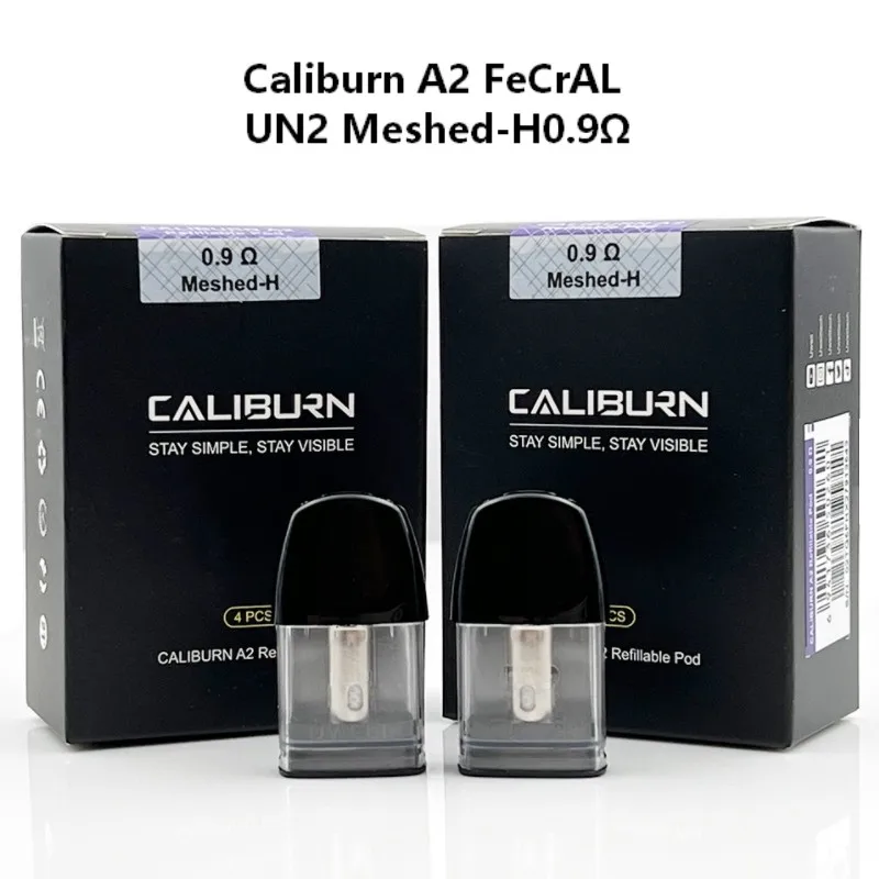 OriginalCaliburnAK2A2PodCartridge09ohmforUwellCaliburnA2AK2