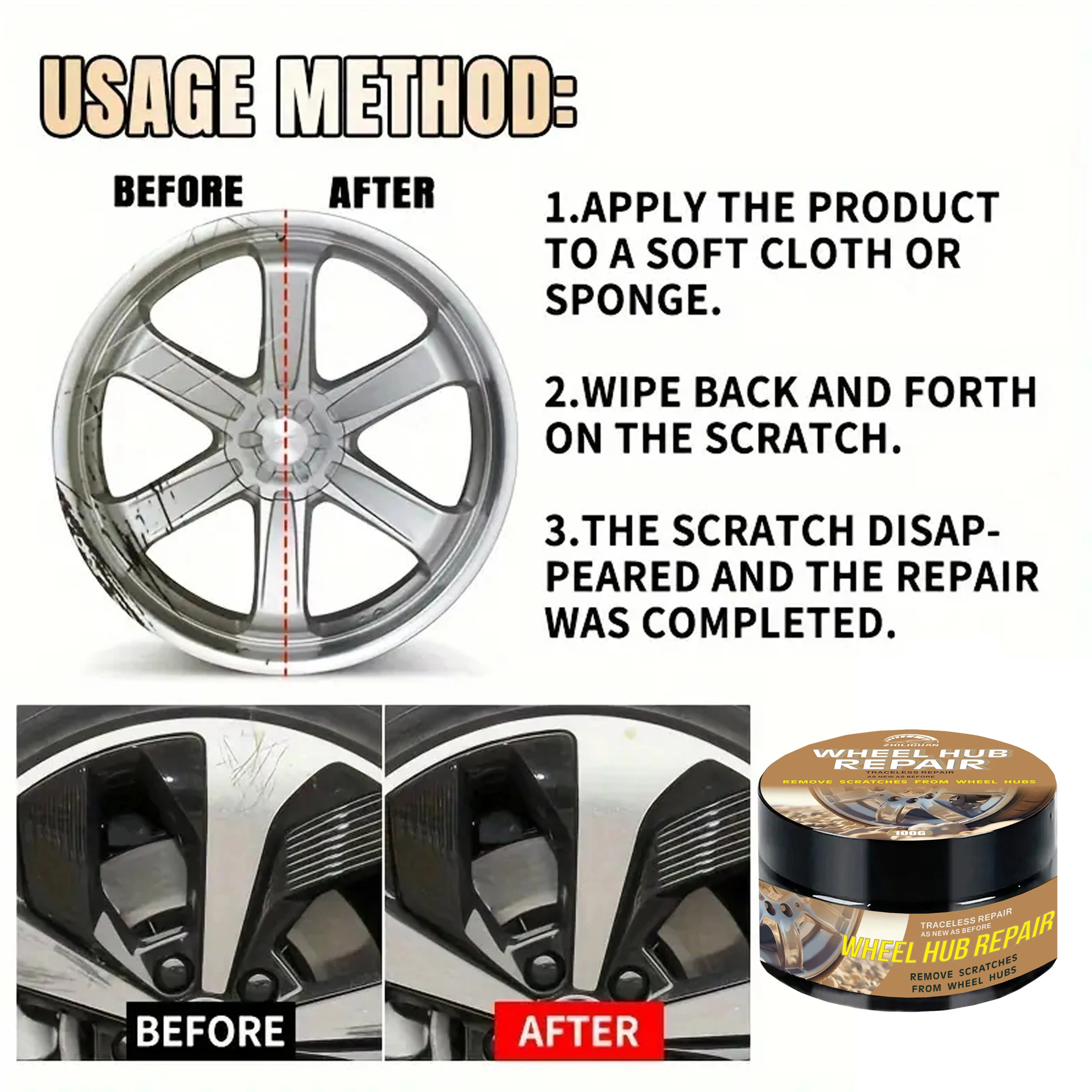 Car Wheel Hub Repair Kit 2