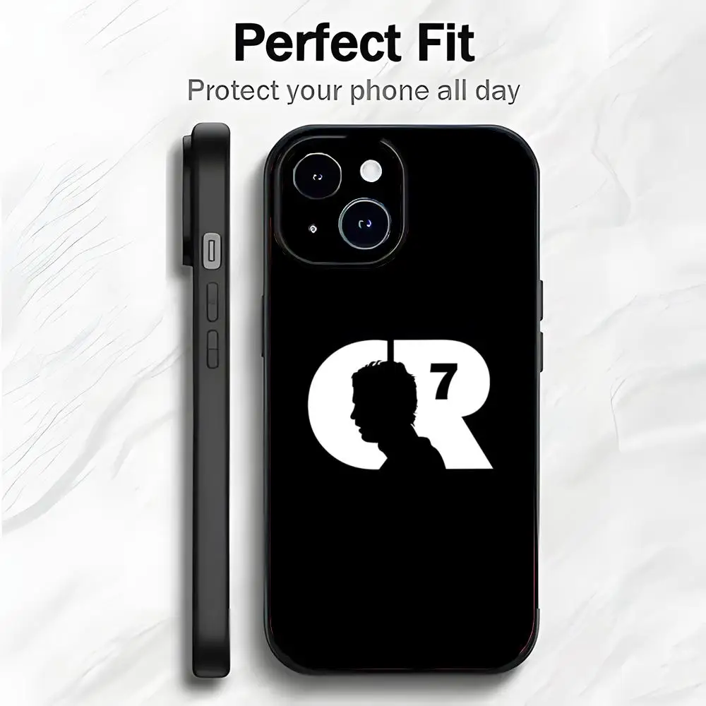 Football Star CR7 Cristiano Ronaldo Soft Phone Case - Lightweight and Durable